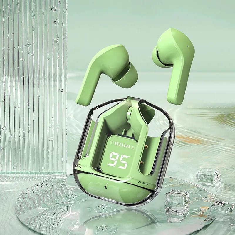 Air31 Earbuds Wireless Transparent Bluetooth 5.3 Air 31 Ear buds Wireless Headset Heavy Bass Stereo Earphones Noise Reduction Sports Headse