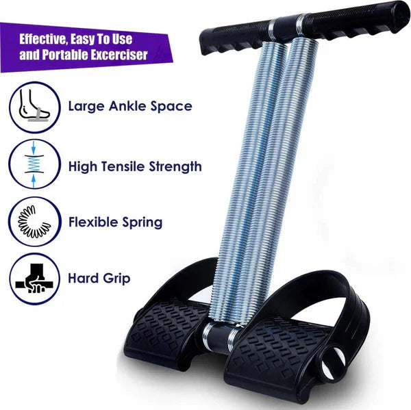 Tummy Trimmer Double Spring & Single Spring High Quality Belly Fat Burner Body Fitness Weight loss Machine Home Gym For Men and Women